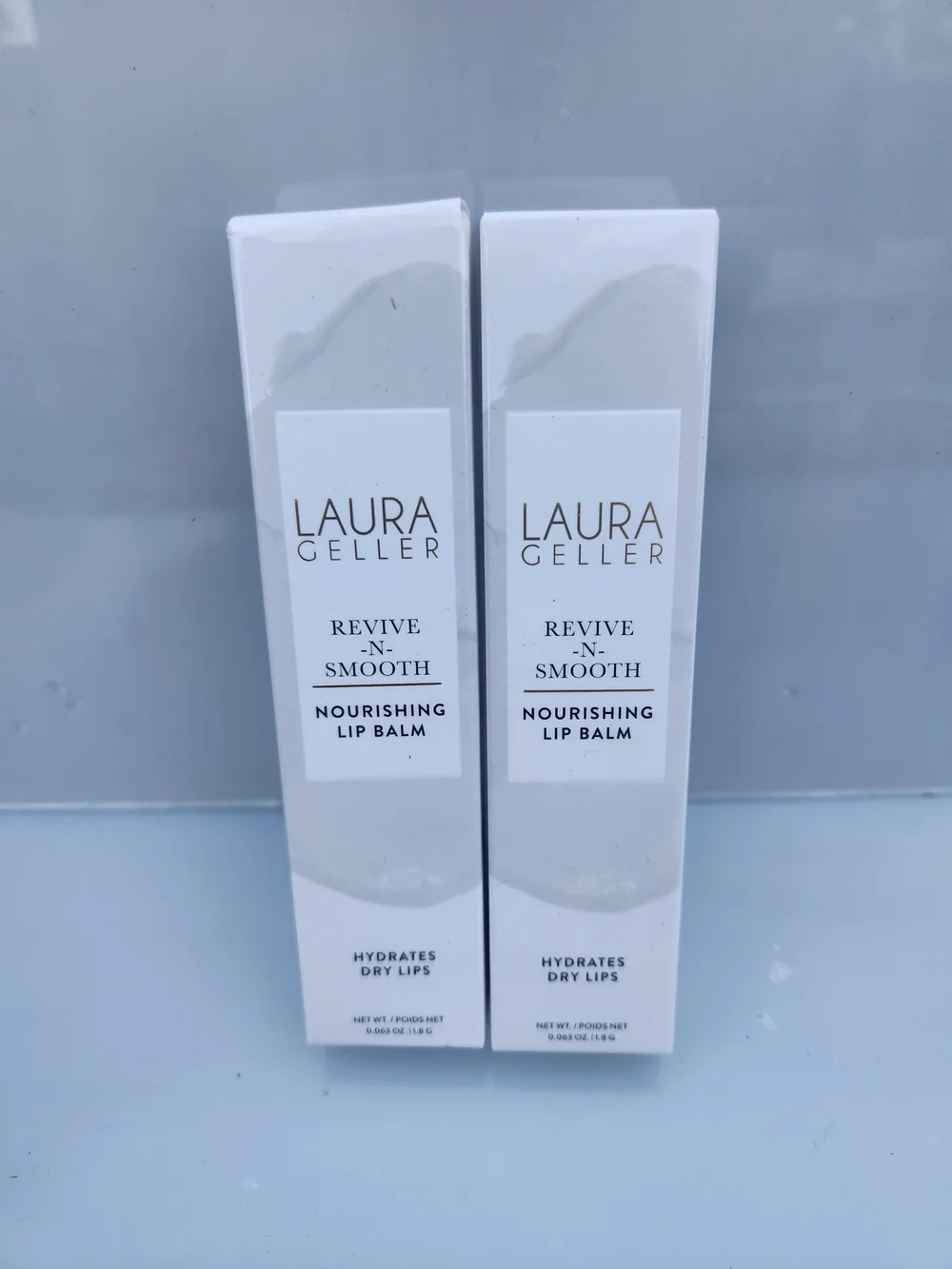 Laura Geller Revive-N-Smooth Nourishing Lip Balm - 2 Pack
